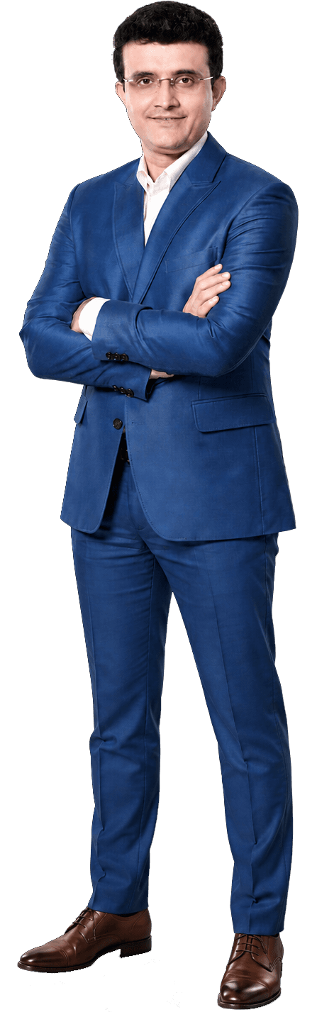 Sourav Ganguly — PropertyCIBIL Brand Ambassador